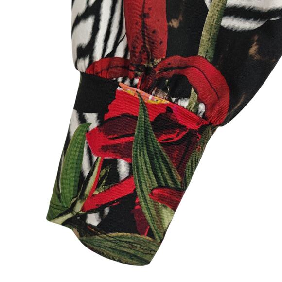 Chico's Touch of Cool Paradise Layering Tee Top Size XL / 3 Soft Stretch - Picture 3 of 8